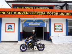 Generasi Muda NTB Siap Songsong Revolusi Kendaraan Listrik, PLN dan SMKN 3 Mataram Gelar Pelatihan Konversi Motor