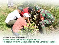 Hijaukan Wisata Tandong Andong: Bank NTB Syariah dan Desa Lendang Ara Bersatu Tanam Pohon Produktif untuk Ekonomi dan Lingkungan