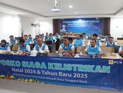 GM PLN NTB Tinjau Kesiapan Sistem Kelistrikan Jelang Pergantian Tahun