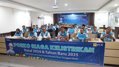 GM PLN NTB Tinjau Kesiapan Sistem Kelistrikan Jelang Pergantian Tahun