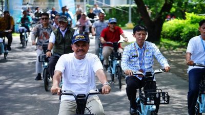 Unram Bertransformasi: Luncurkan Layanan Sepeda Listrik untuk Mobilitas Ramah Lingkungan