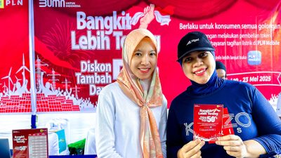 PLN Sapa Warga di Car Free Day Udayana: Diskon Tambah Daya Hingga 50%, Pelayanan Digital Jadi Andalan