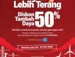 PLN Beri Diskon Tambah Daya Hingga 50%, Saatnya Masyarakat Bangkit Lebih Terang