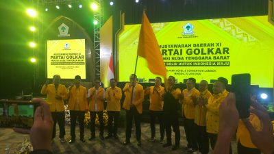 Mohan Roliskana Kembali Pimpin Golkar NTB, Konsolidasi Total Jadi Agenda Utama