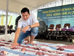 PLN UIW NTB Tebar Daging Kurban, Hadirkan Cahaya di Hari Raya