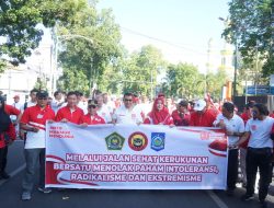 NTB Menjadi Panggung Kerukunan: Ribuan ASN Kemenag Satukan Langkah di HUT RI ke-80