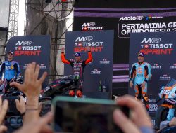 PLN Jadi Penjaga Cahaya Mandalika, Listrik Aman Saat Bezzecchi Raih Kemenangan Sprint Race