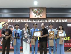 Kejari Mataram Gandeng Putri Indonesia NTB, Dorong Generasi Muda Lawan Korupsi di Hakordia 2025
