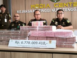 Kejati NTB Terima Rp6,7 Miliar dari Ali Bin Dachlan, Kasus Lahan Samota Terus Bergulir