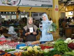 Bank NTB Syariah Perluas Pojok NTBS, Digitalisasi Pasar Tradisional Mataram Makin Digenjot