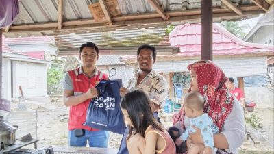 PLN UIW NTB Bergerak Cepat, Salurkan Bantuan dan Petakan Kebutuhan Warga Sekotong Pasca Banjir