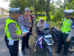 Satlantas Polres Lombok Barat Gelar Latpraops Ketupat Rinjani 2026, Siap Amankan Arus Mudik Lebaran