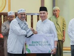 Menguatkan Kepedulian di Bulan Suci, Bank NTB Syariah Salurkan Ribuan Sembako untuk NTB
