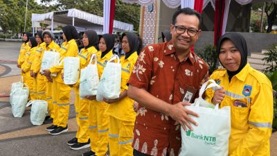 Kartini Hidup di Jalanan Kota, Bank NTB Syariah Angkat Peran Perempuan “Pasukan Kuning”