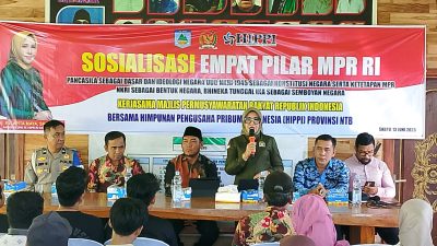 Evi Avita Maya Sosialisasikan Empat Pilar MPR RI di Lombok Barat, Dorong Persatuan dan Penguatan Ekonomi Desa