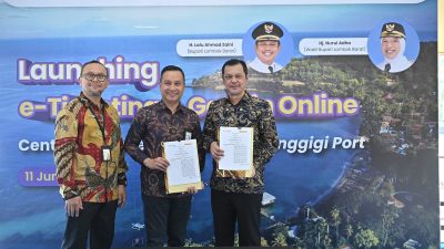 Pelabuhan Senggigi Masuki Era Digital, Bank NTB Syariah Hadirkan Sistem Pembayaran Non-Tunai yang Transparan dan Modern